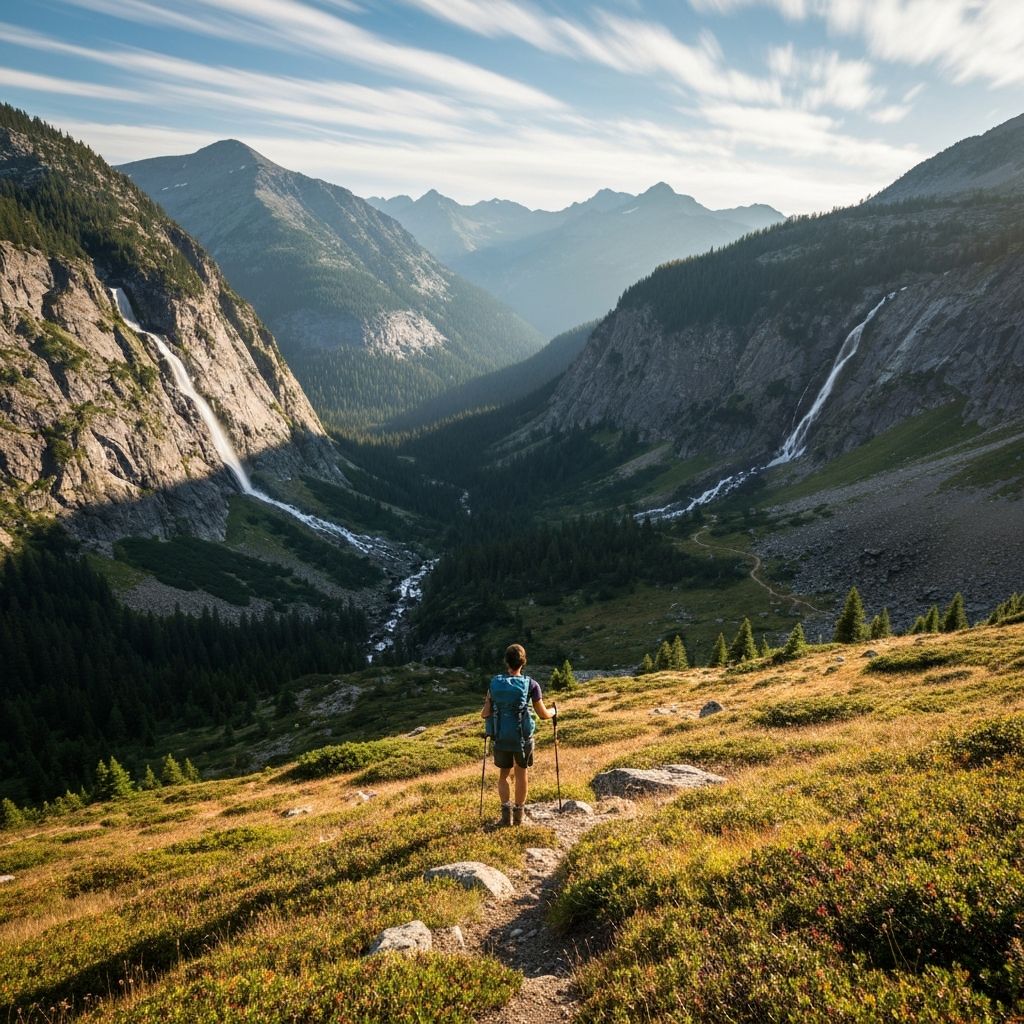 Active lifestyle in nature